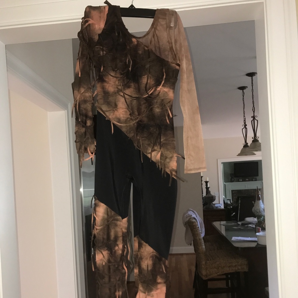 Body suit dance costume